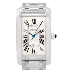 Cartier Tank Americaine W2605511, White Dial, Certified