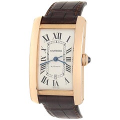 Cartier Tank Americaine W2609156, Silver Dial, Certified