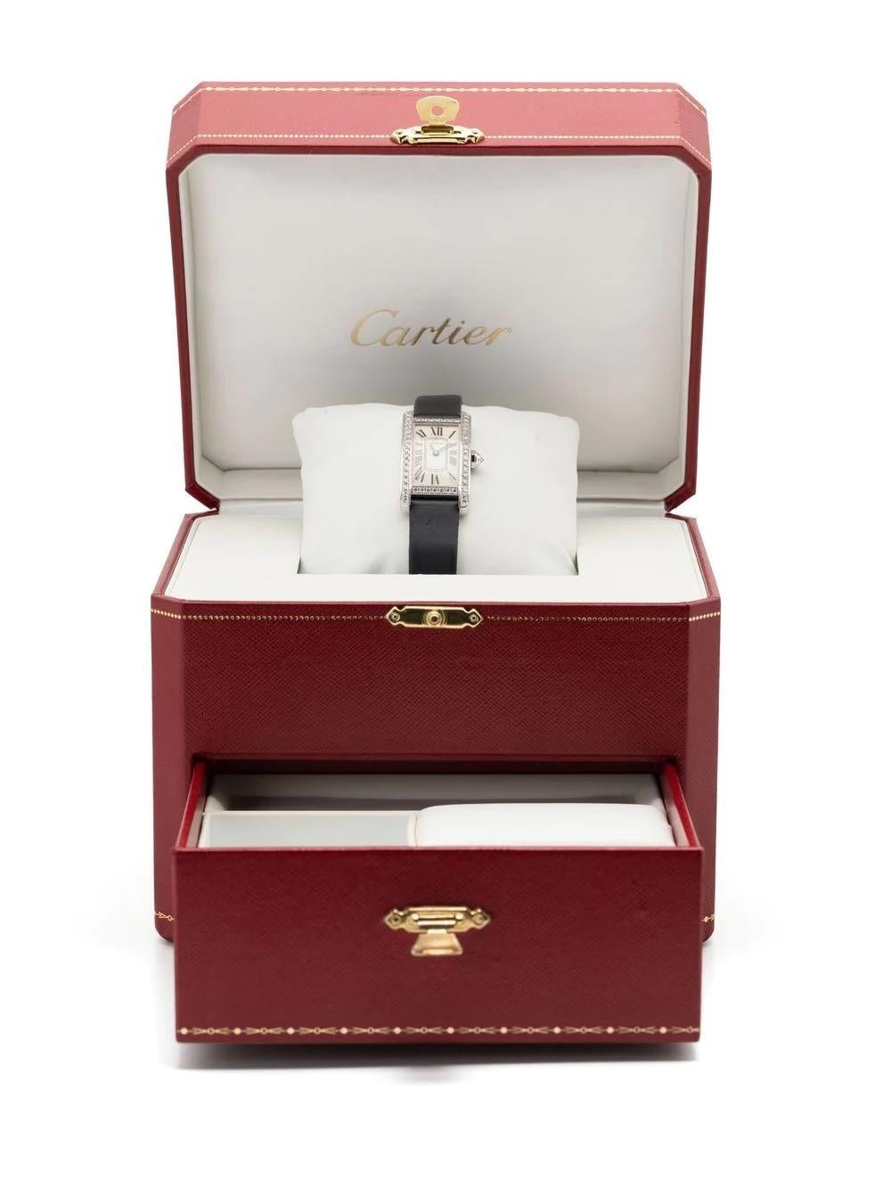 Cartier Tank Américaine Uhr Damen im Angebot