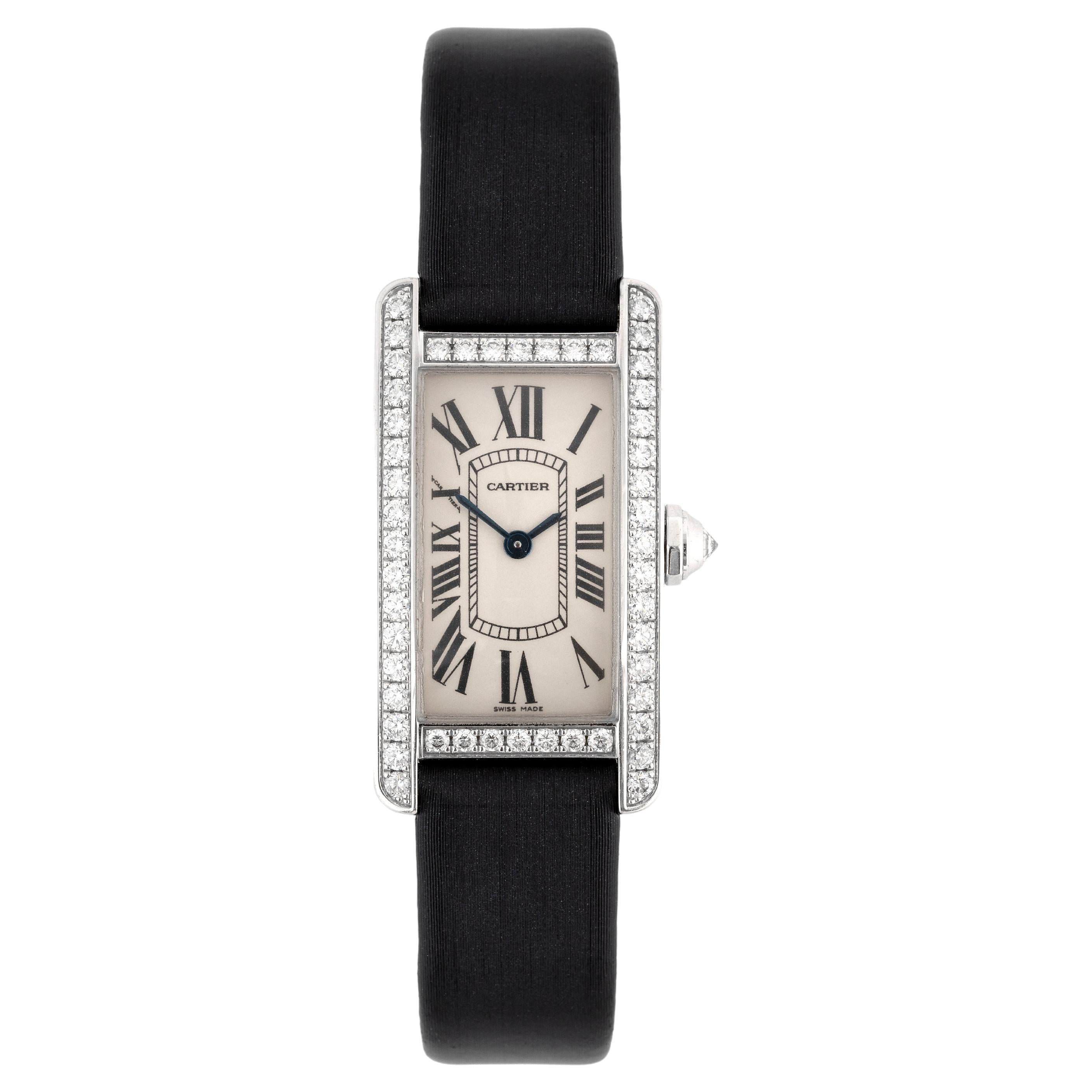 Cartier Tank Américaine Uhr im Angebot