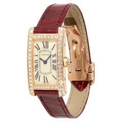 Cartier Tank Americaine WB707231 Women's Watch in 18kt Yellow Gold