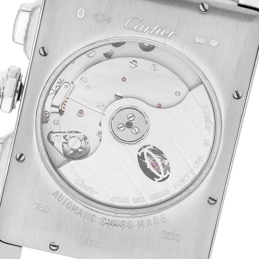 Cartier Tank Americaine Montre chronographe pour hommes W2609456 en vente 1