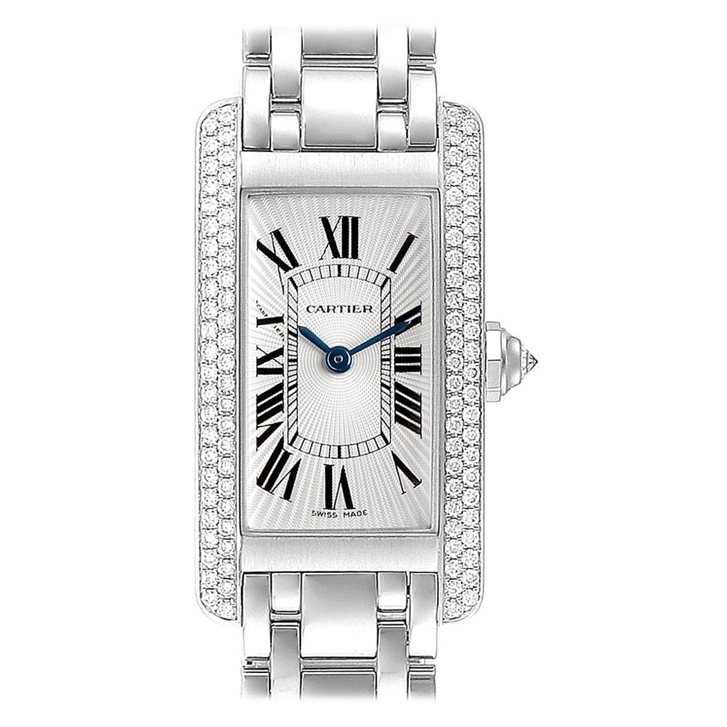 cartier americaine tank watch ladies