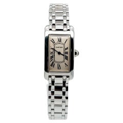Cartier Tank Americaine White Gold Watch
