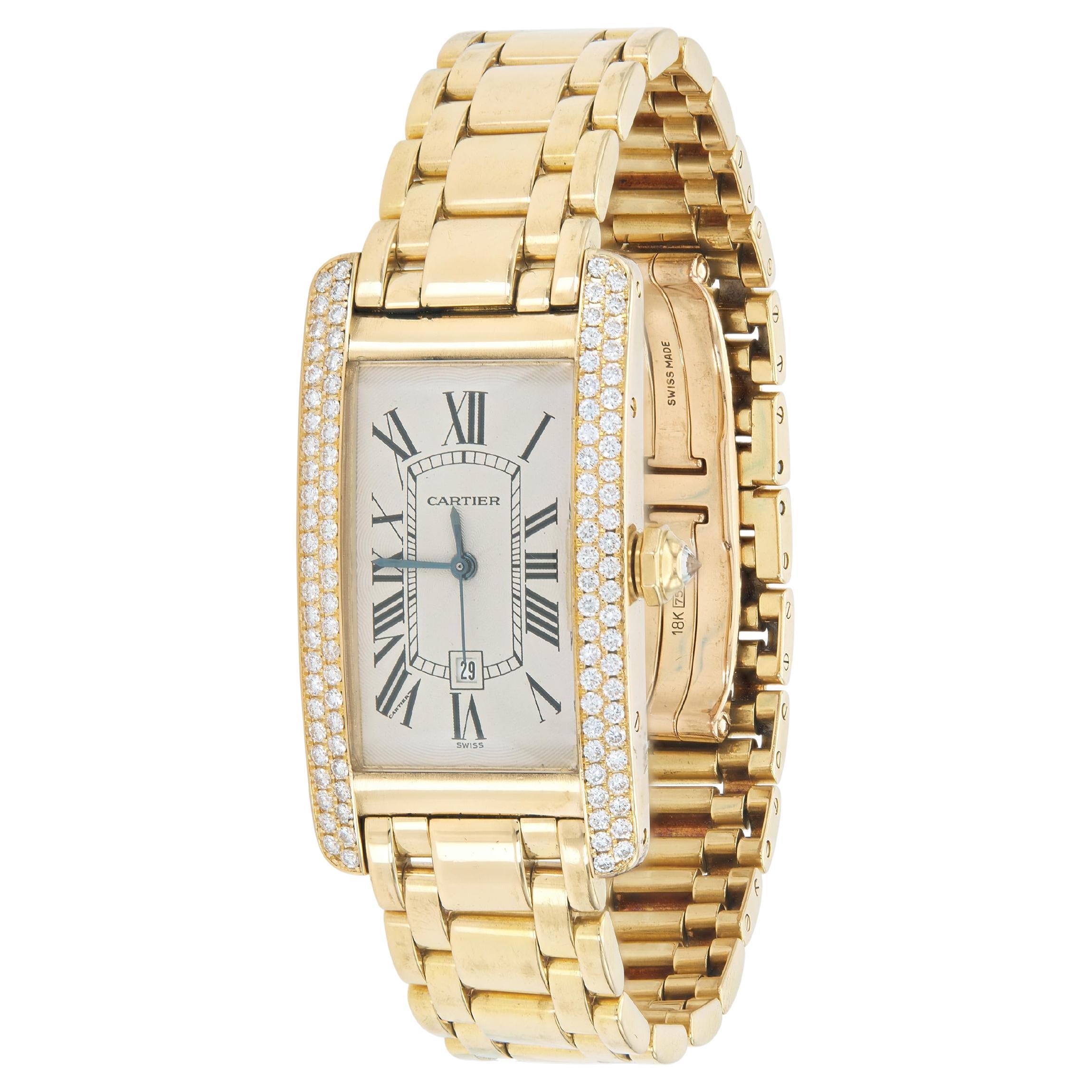 Cartier Tank Americaine with Diamonds