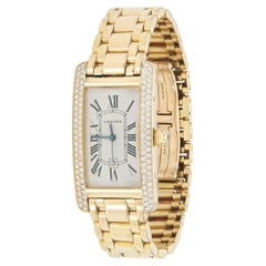 Cartier Tank Americaine with Diamonds