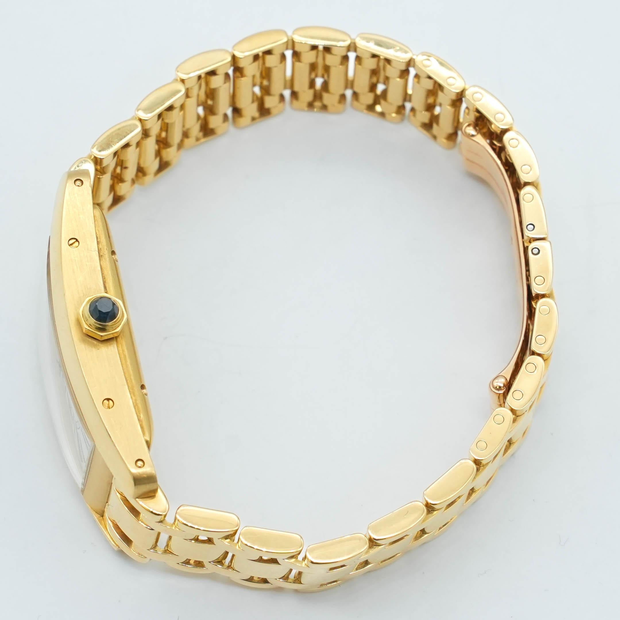 da uomo o donna Cartier Tank Americaine Oro Giallo Ref 1725
