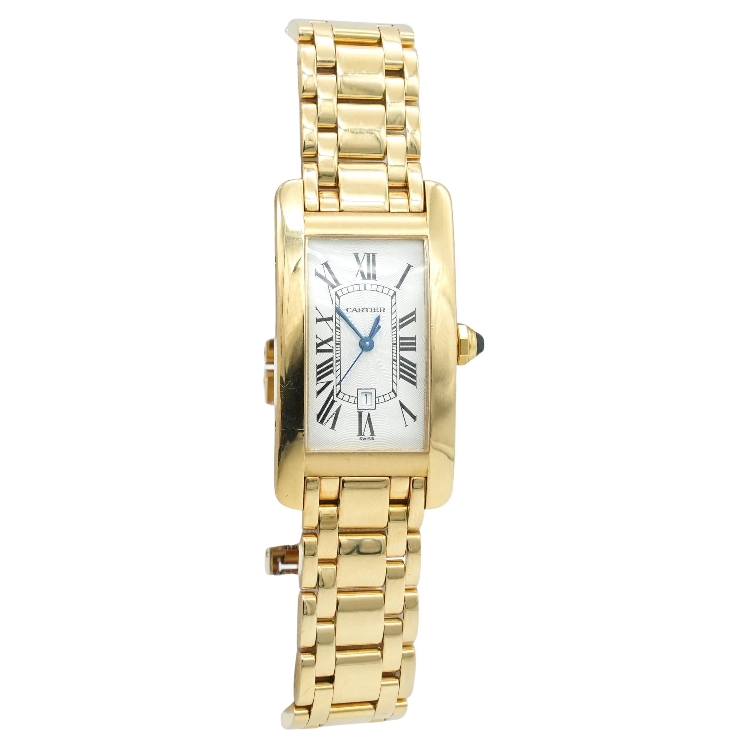 Cartier Tank Americaine or jaune réf. 1725