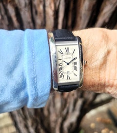 Cartier Tank Americane Large Size, Automatic, Full Set, B & P, circa 2006