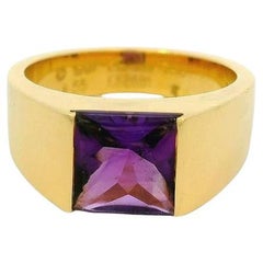 Cartier Tank Amethyst-Ring mit Amethyst