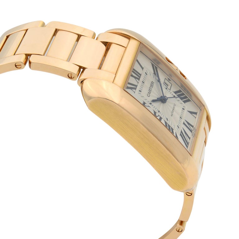 Cartier Womens Gold Tank Watch