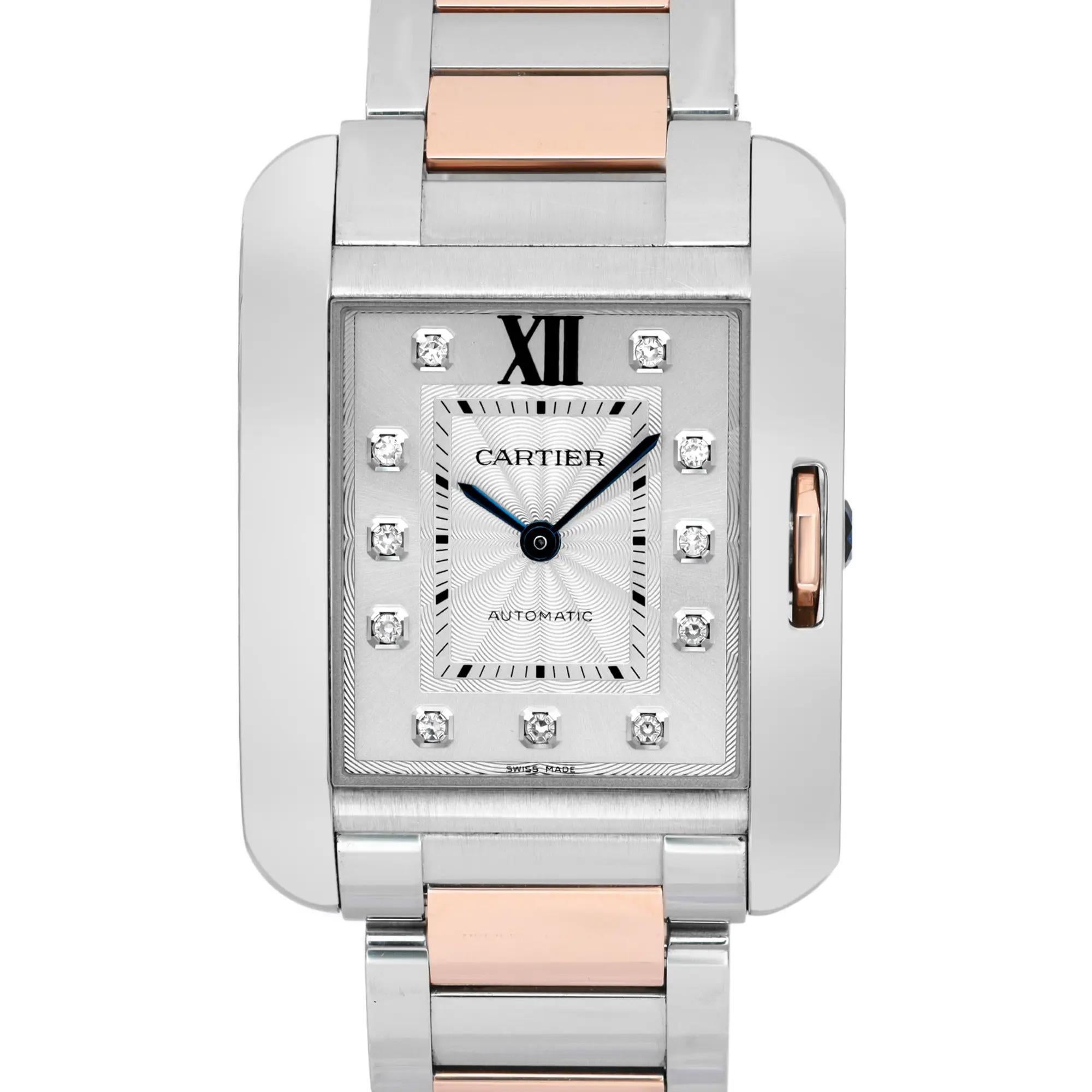 Pre-owned. Excellent condition. The watch is fully serviced and tested for water resistance, movement calibration, and time accuracy. No original box and papers. Comes with chronostore box.

General Information:
Brand: Cartier
Model: Cartier Tank