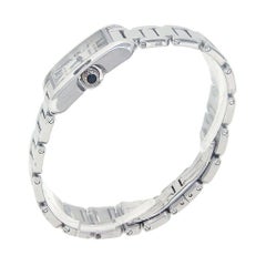 Cartier Tank Anglaise 18 Karat White Gold Swiss Quartz Ladies Watch W5310023