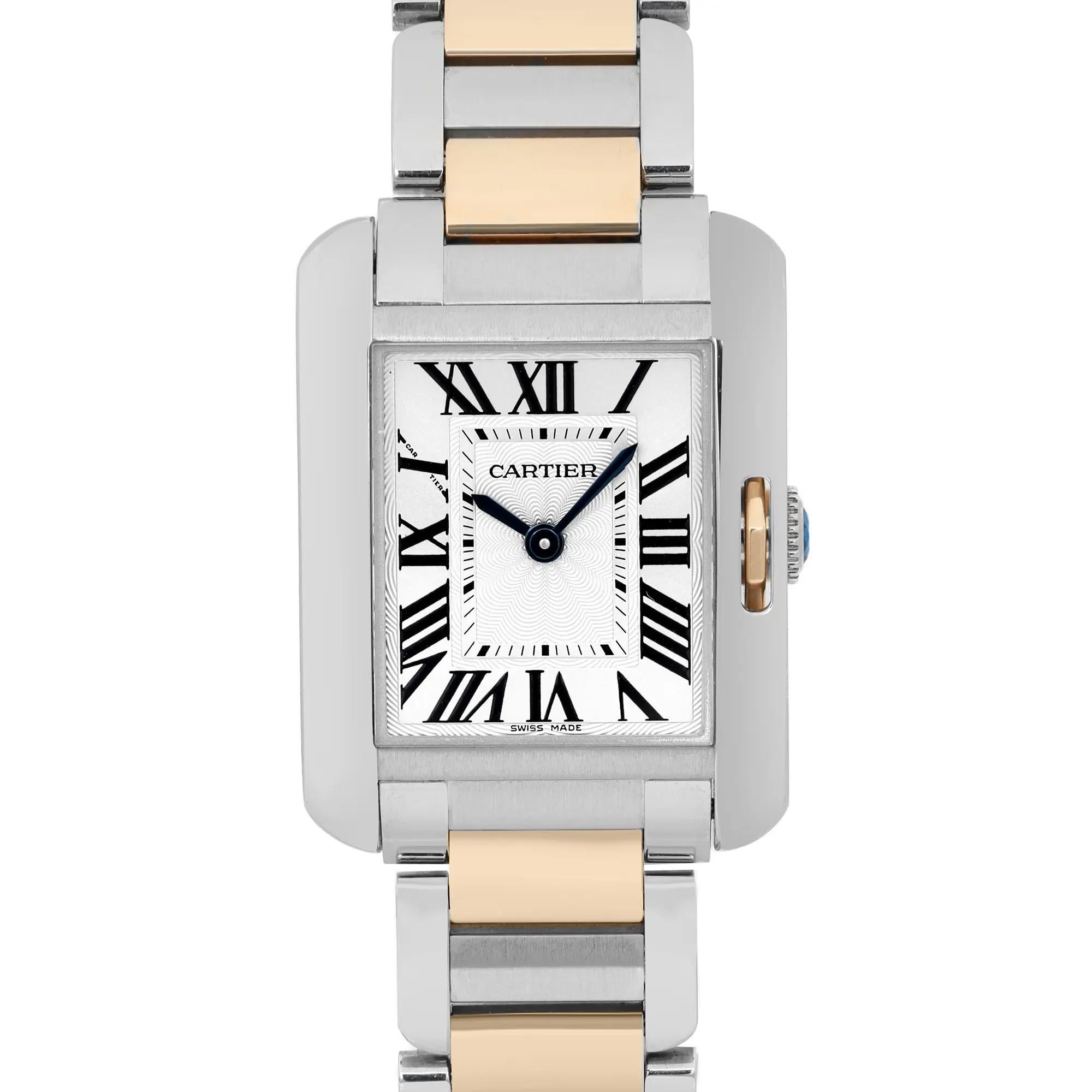 Pre-owned in excellent condition. No original box and papers. Comes with a Chronostore box.

🟩 Basic Information
Brand: Cartier

Model Name: Tank Anglaise

Model Number: 3485

Type: Wristwatch

Department: Women

Style: Luxury

Vintage: No

Year