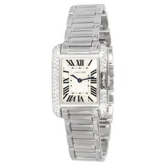 Cartier Tank Anglaise de Cartier WT100008 Damenuhr in  Weißgold