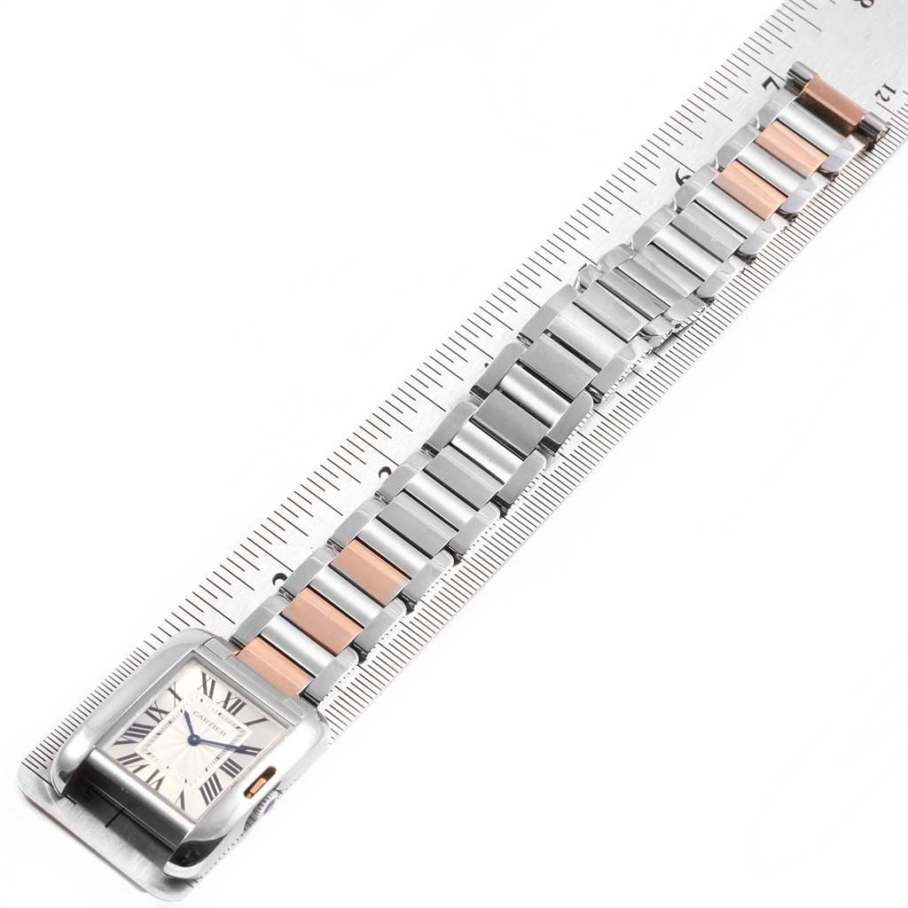 Cartier Tank Anglaise Medium Steel Rose 
