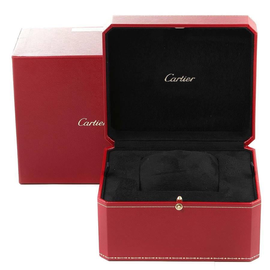 Cartier Montre Tank Anglaise en or rose et diamants pour femmes WJTA0004 en vente 2