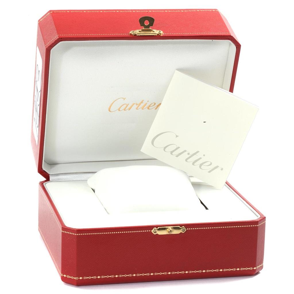 Cartier Tank Anglaise Rose Gold Diamond Ladies Watch WT100002 Box Papers 8