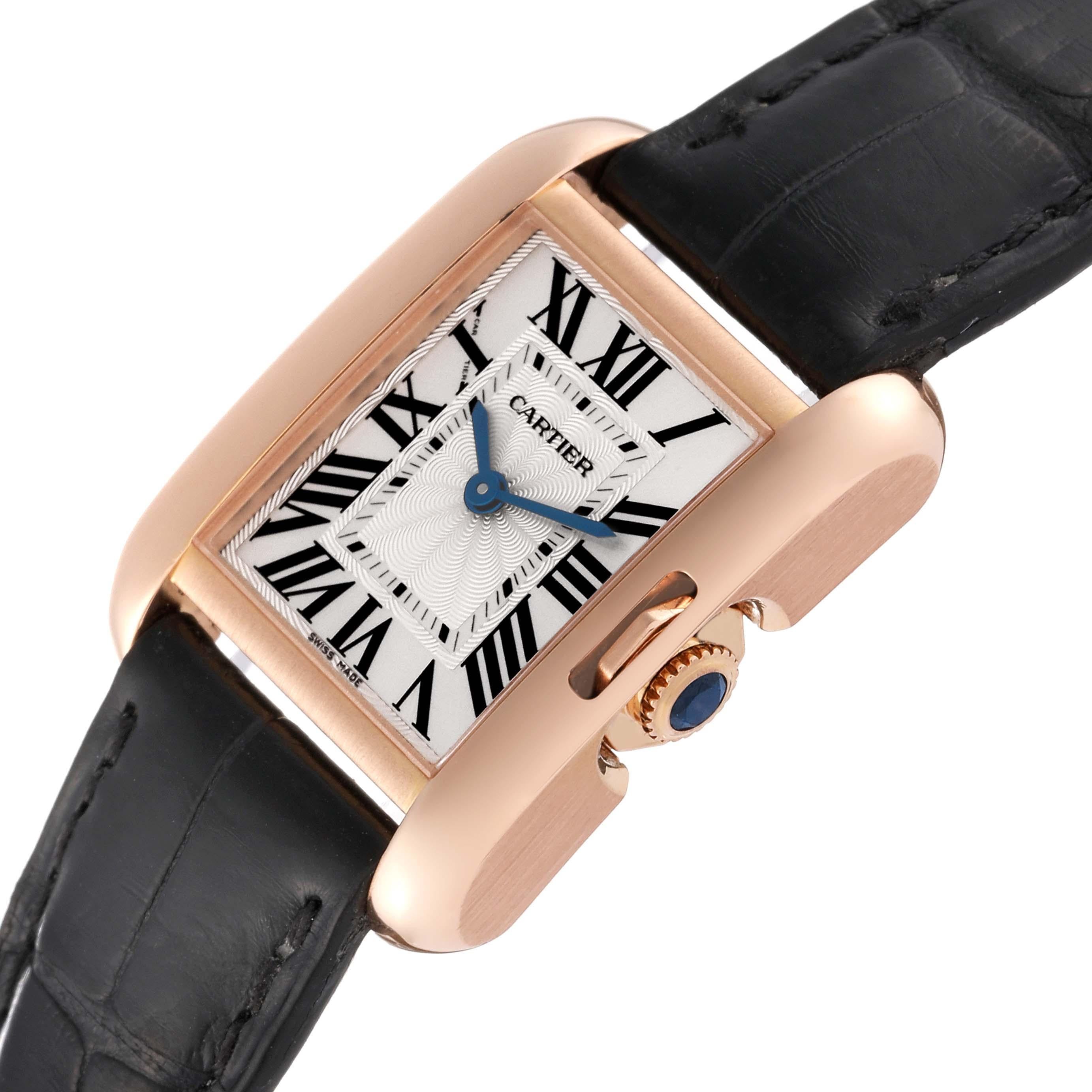 Cartier Tank Anglaise Rose Gold Small Ladies Watch W5310027 1