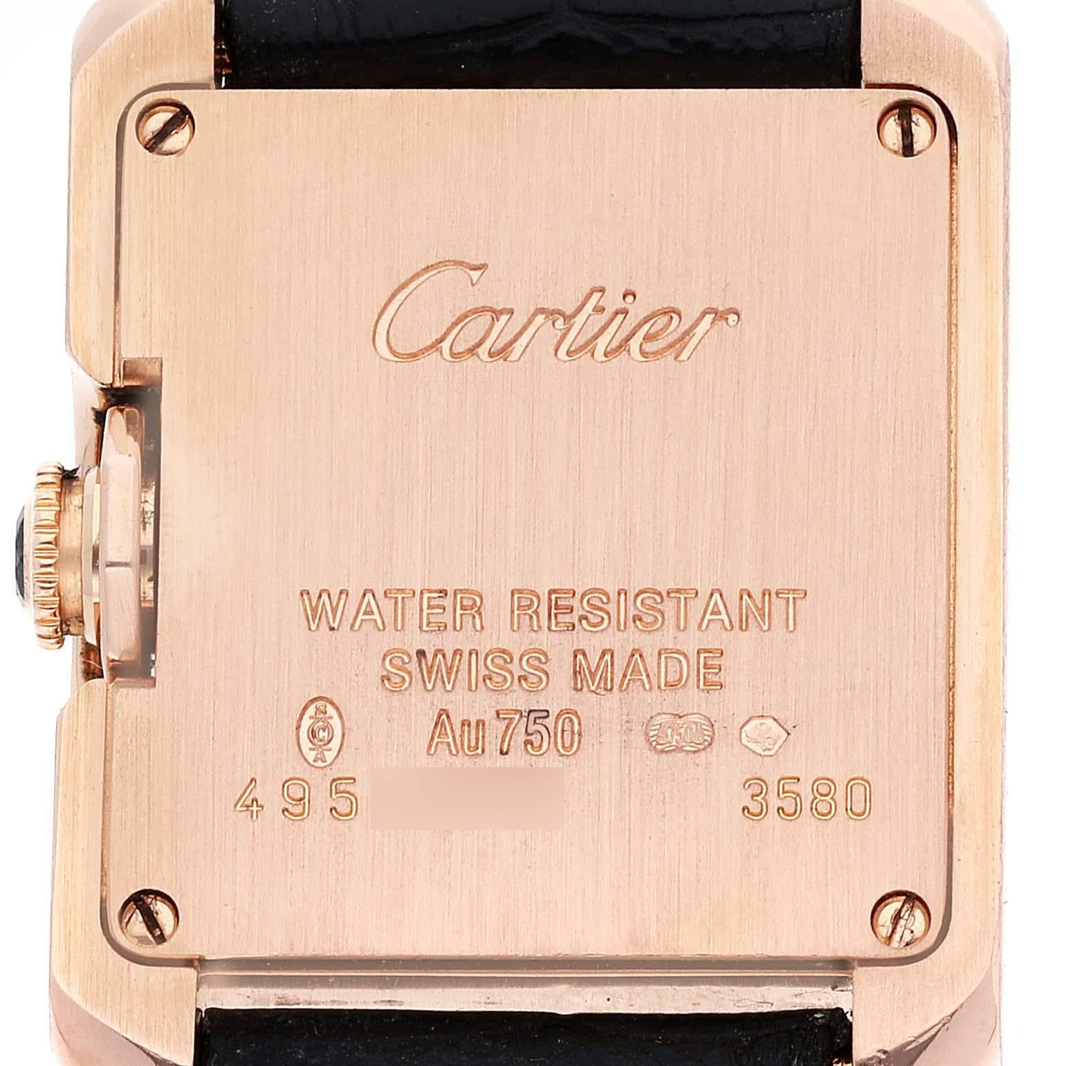 Cartier Tank Anglaise Rose Gold Small Ladies Watch W5310027 2