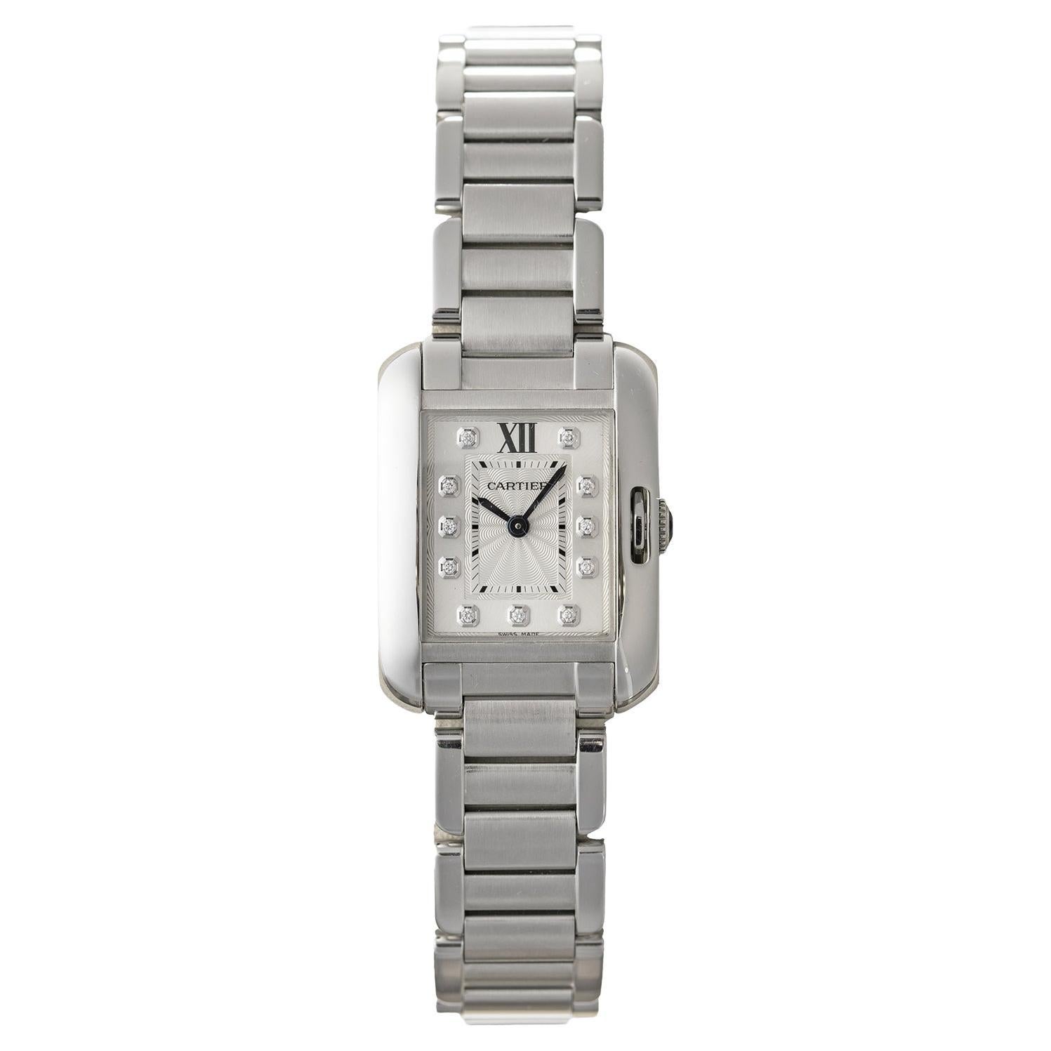 Cartier Tank Anglaise Small Steel (W4TA0003)