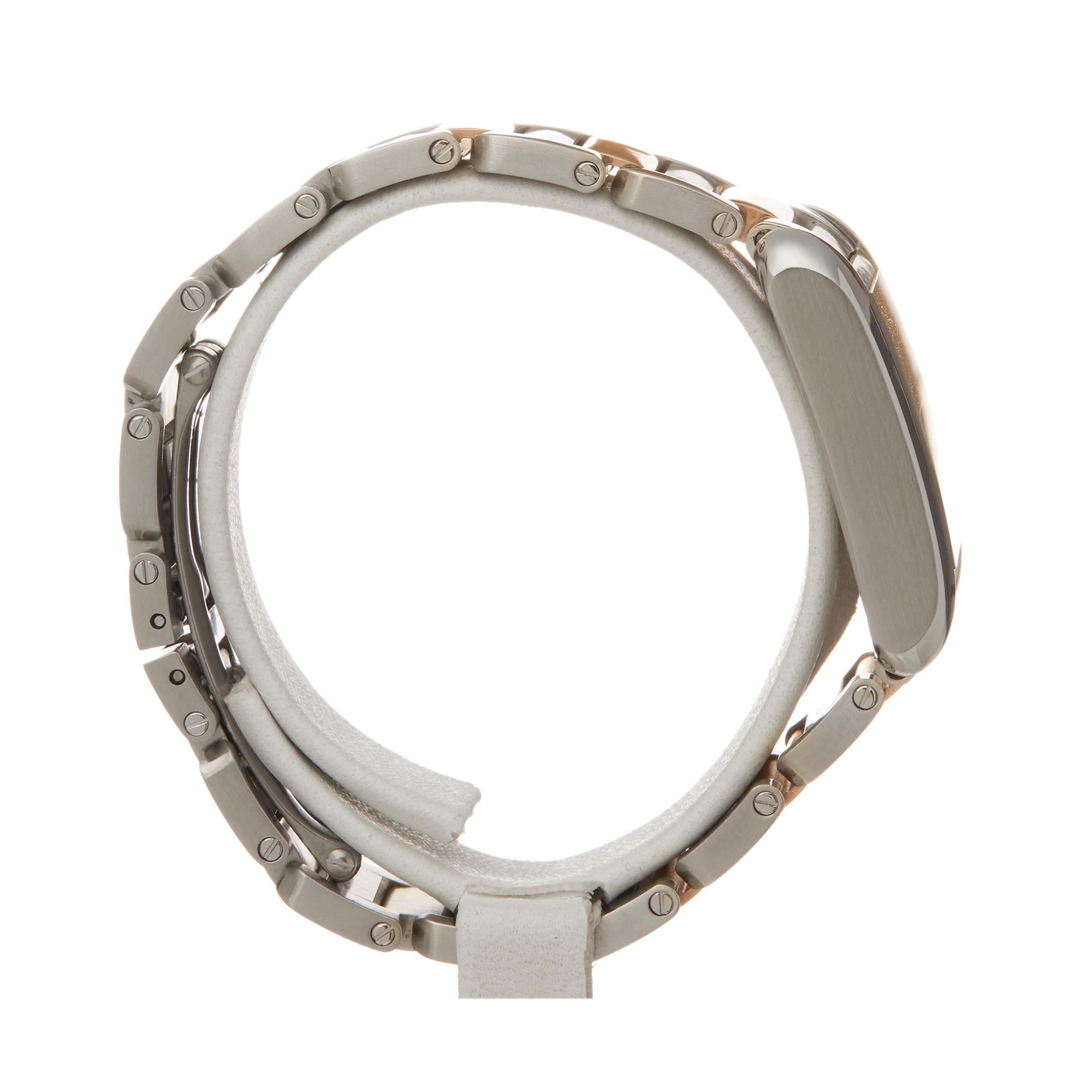 cartier stainless steel water resistant 3atm swiss made