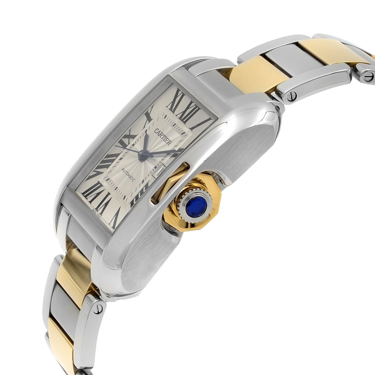 cartier tank anglaise rose gold