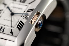 Cartier Tank Anglaise 'Steel & Rose'