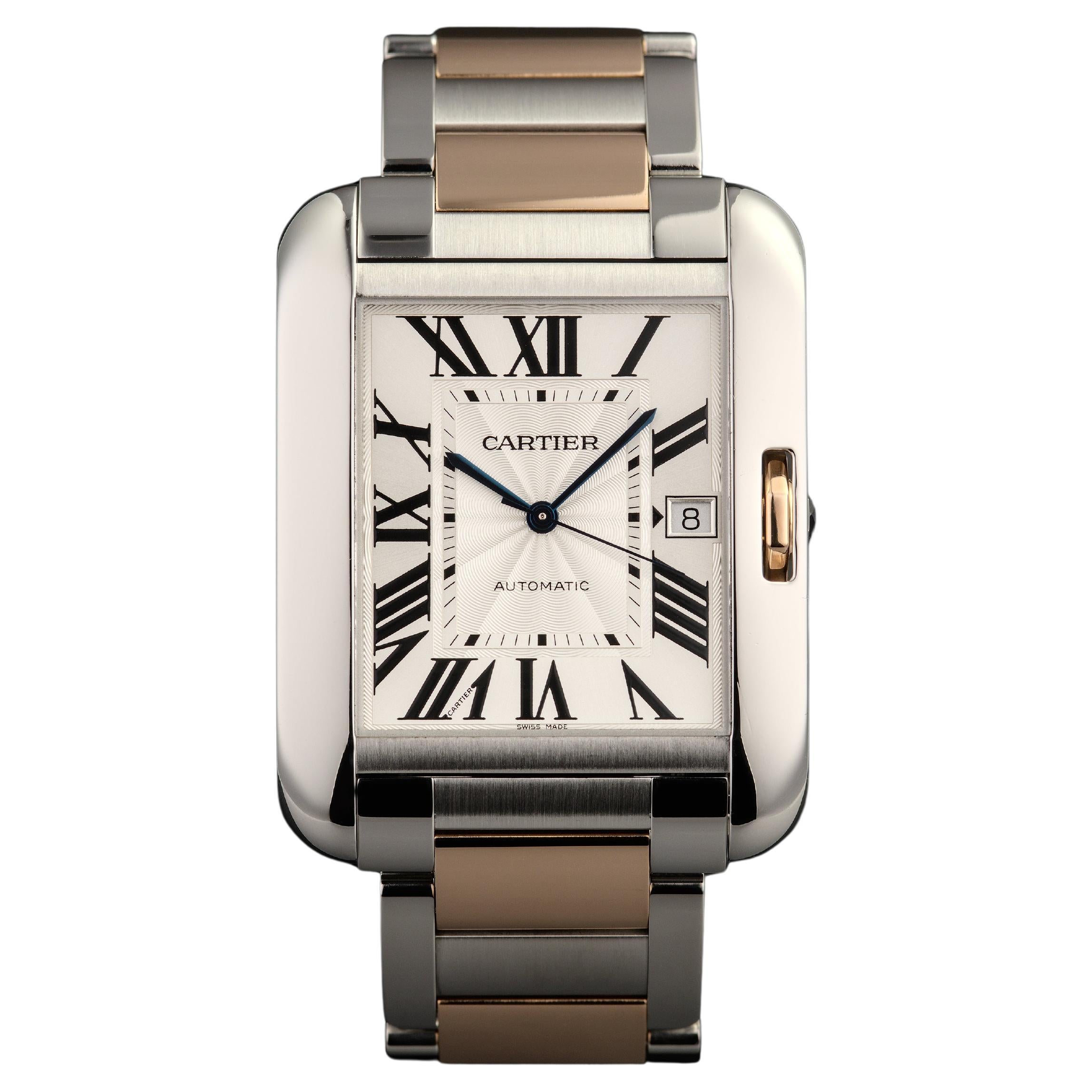 Cartier Tank Anglaise "Steele & Rose
