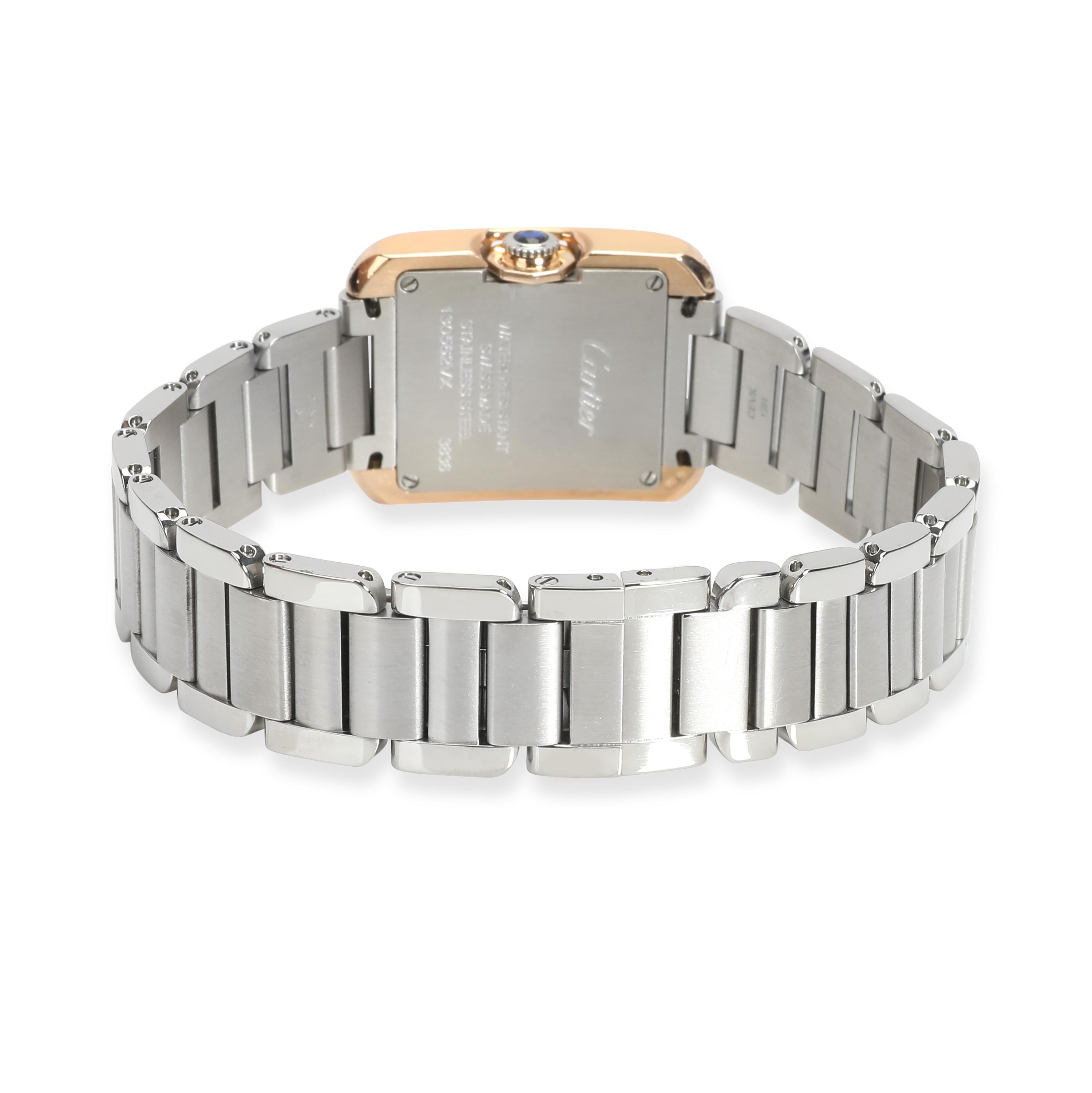 Cartier Tank Anglaise W3TA0002 Women's Watch in 18kt Yellow Gold/Steel

SKU: 105976

PRIMARY DETAILS
Brand:  Cartier
Model: Tank Anglaise
Country of Origin: Switzerland
Movement Type: Quartz: Battery
Year of Manufacture: 2010-2019

Retail price