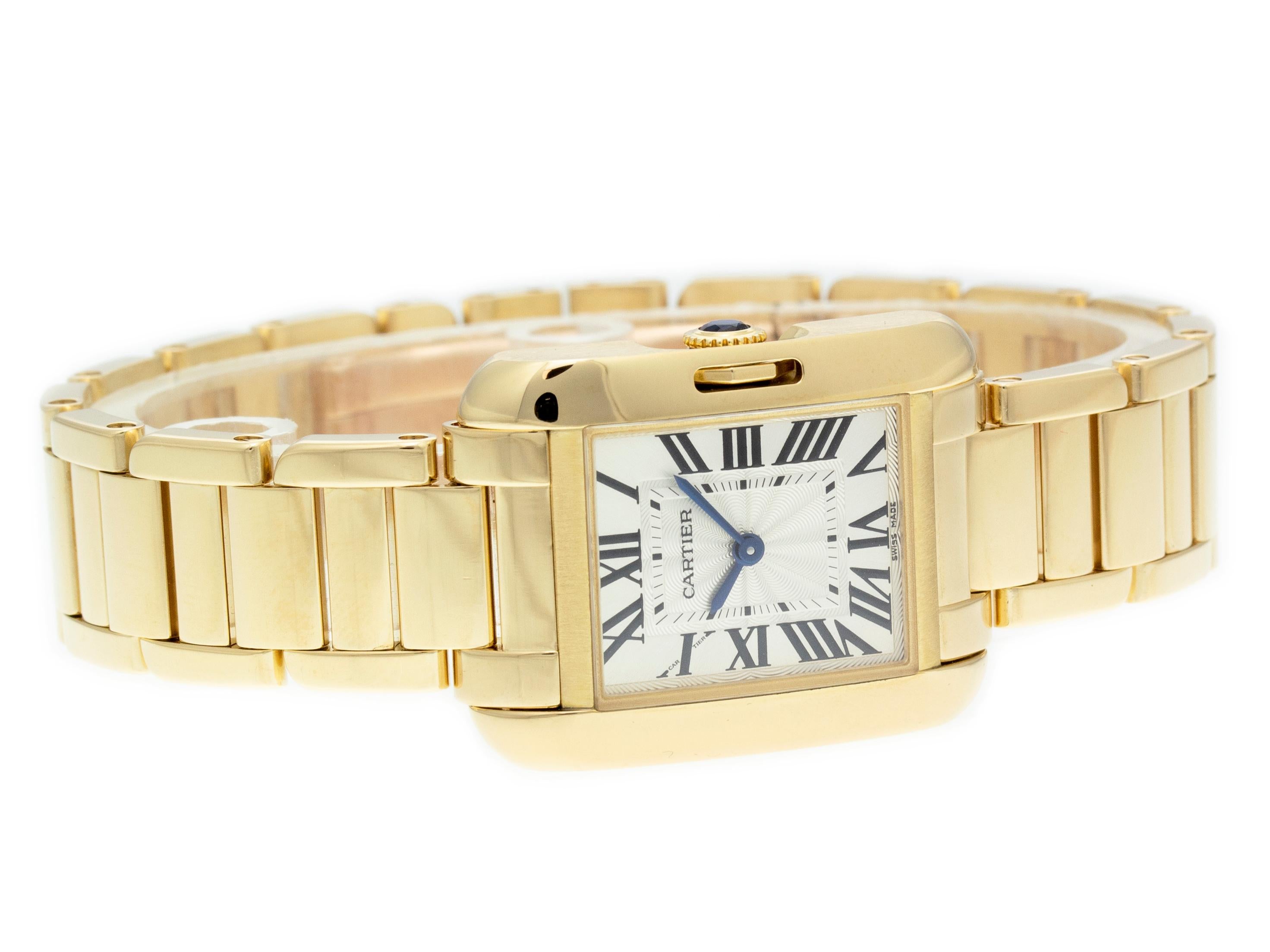 Women's Cartier Tank Anglaise W5310014 For Sale