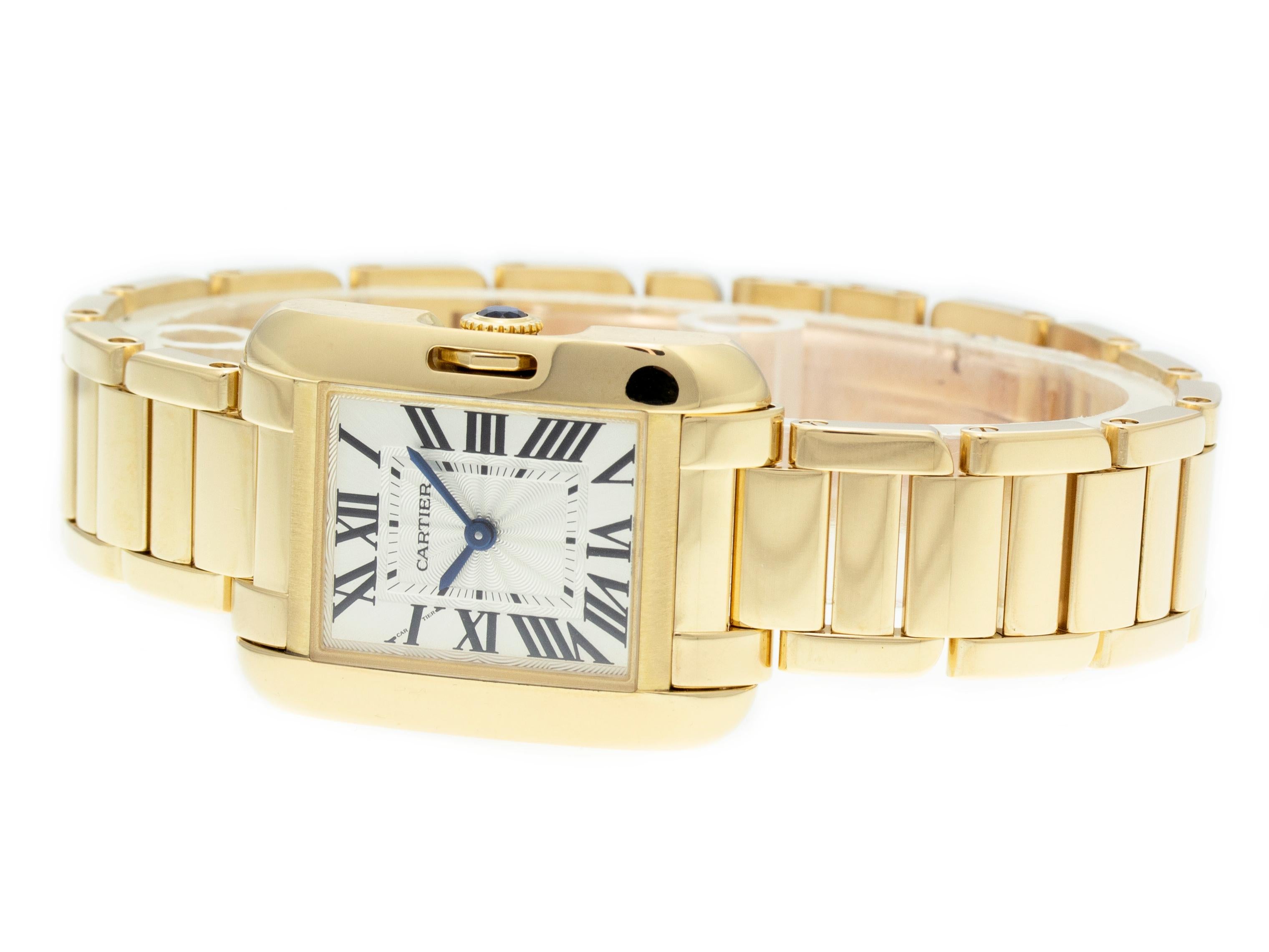 Cartier Tank Anglaise W5310014 For Sale 1