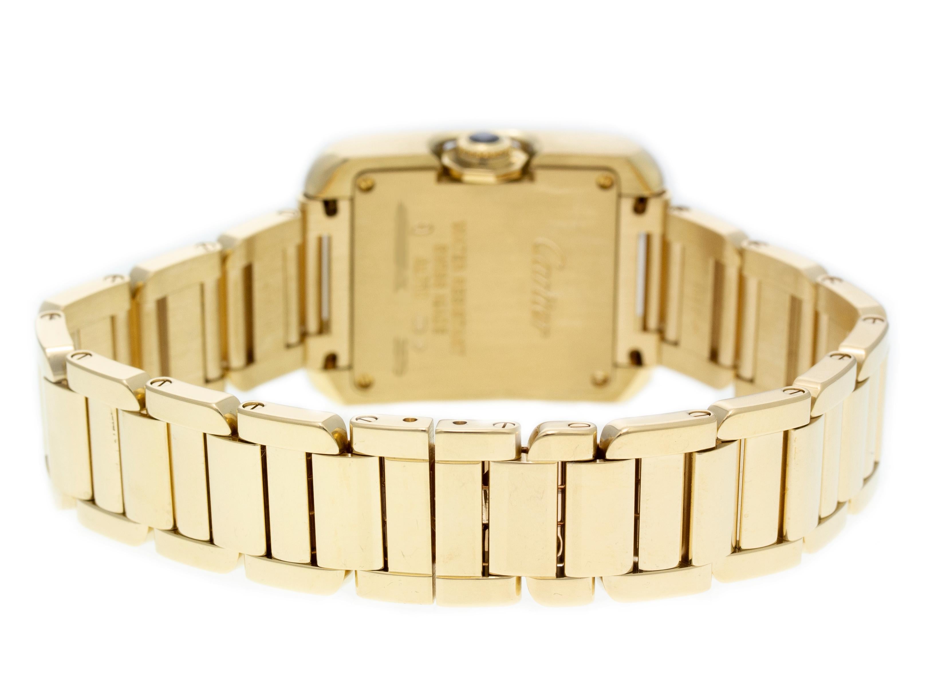 Cartier Tank Anglaise W5310014 For Sale 4