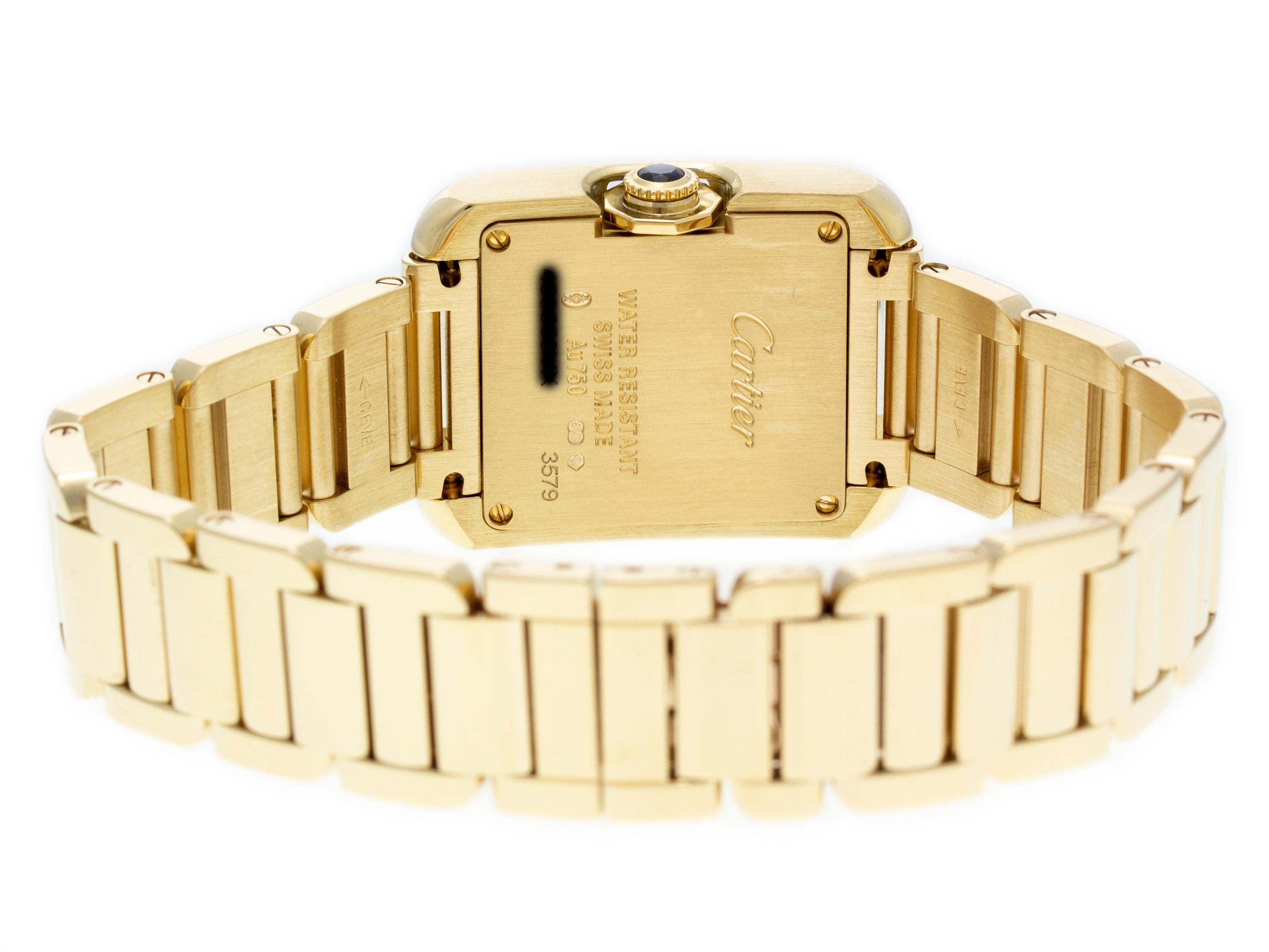 Cartier Tank Anglaise W5310014 For Sale 5