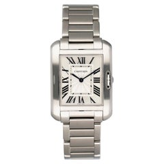 Cartier Tank Anglaise W5310044/3704 Steel Ladies Watch