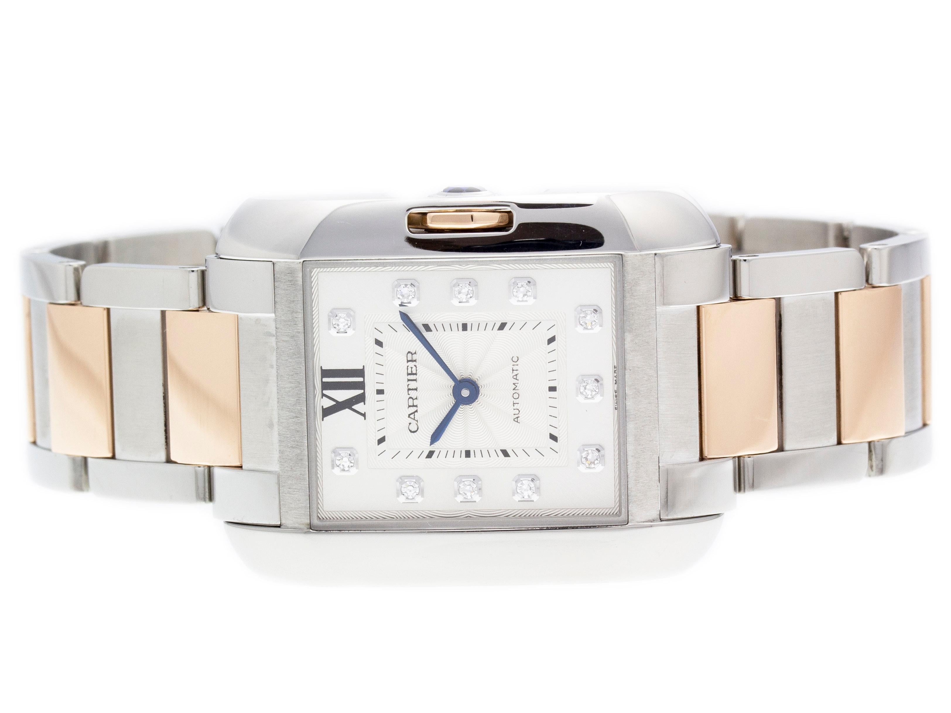 Cartier Tank Anglaise WT100025 In Excellent Condition For Sale In Willow Grove, PA