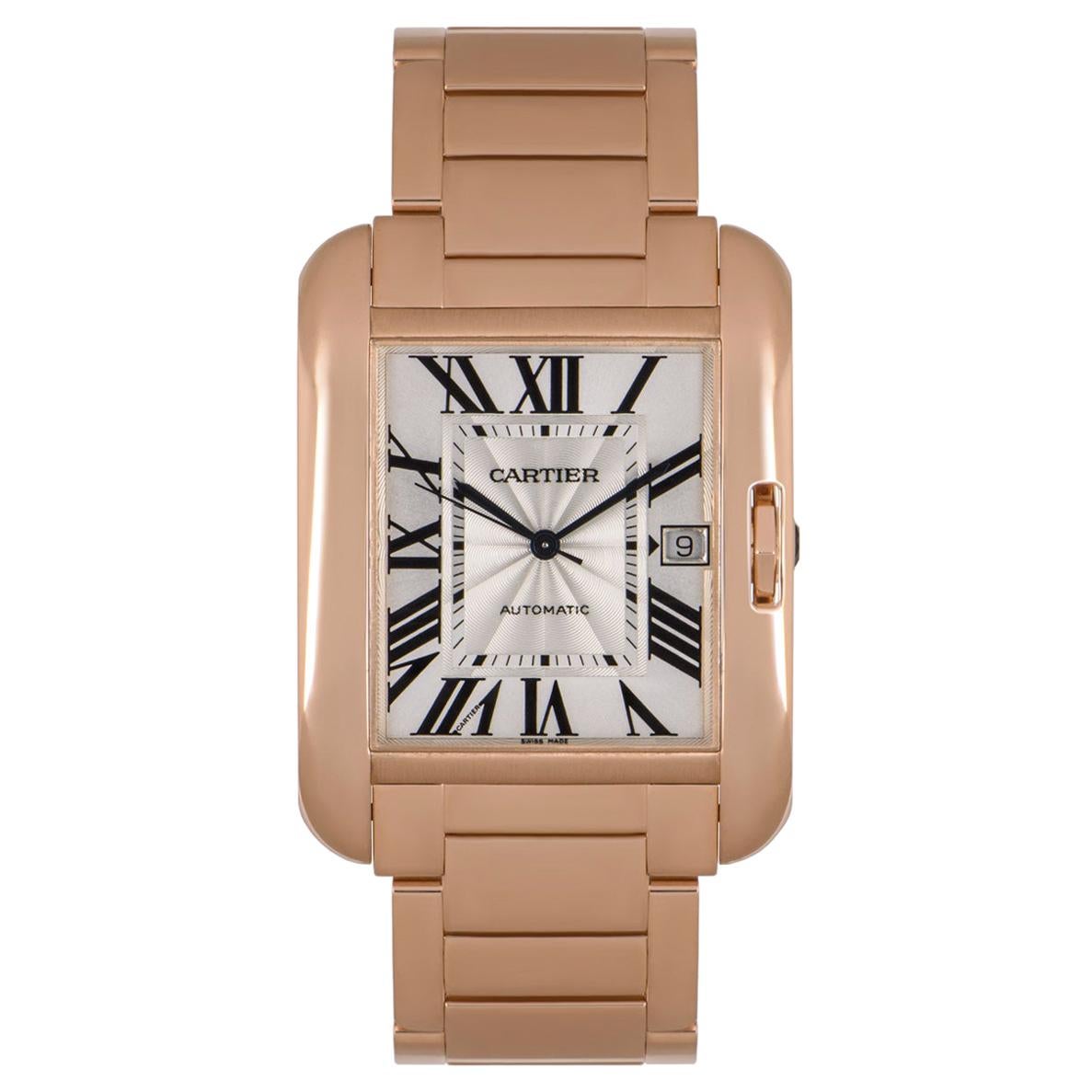 Cartier Tank Anglaise Xl Rose Gold W5310002