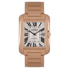 Cartier Montre Tank Anglaise en or rose W5310002