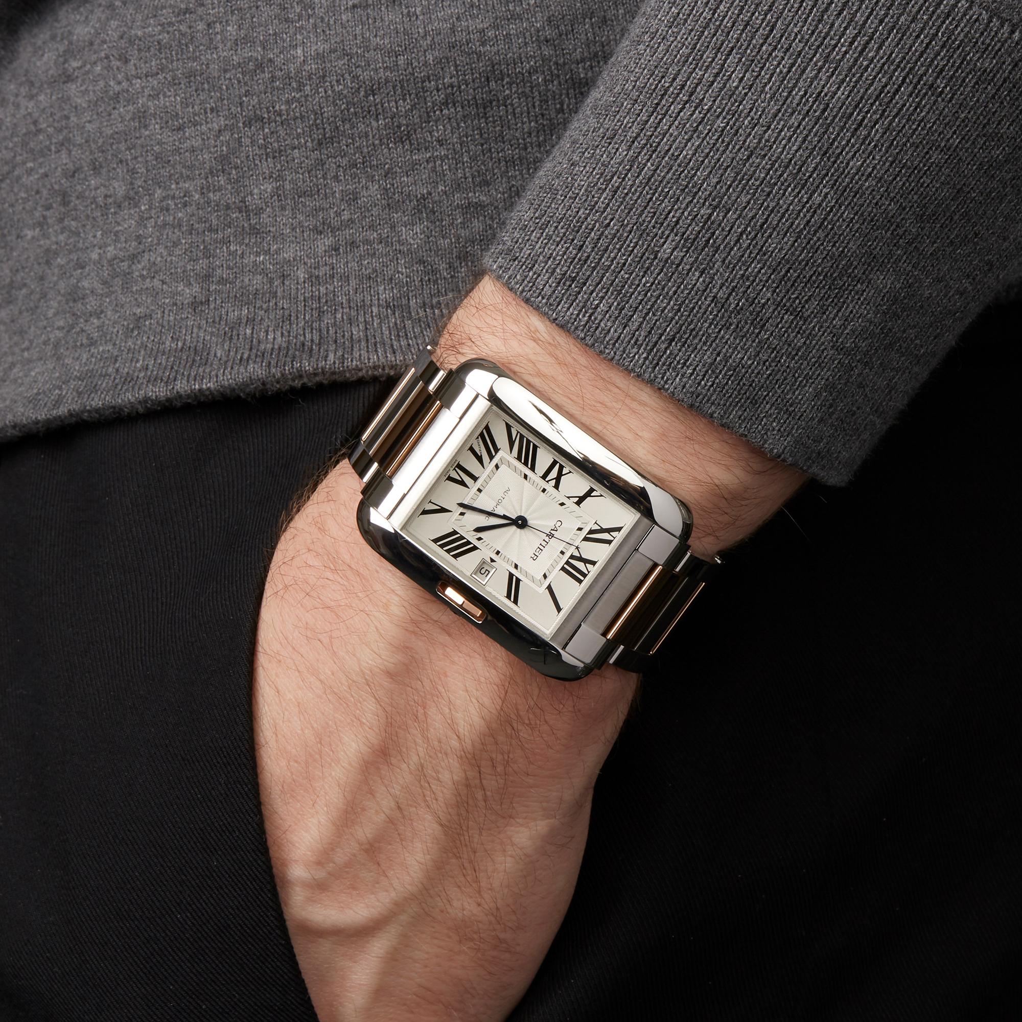 Cartier Tank Anglaise XL Stainless 