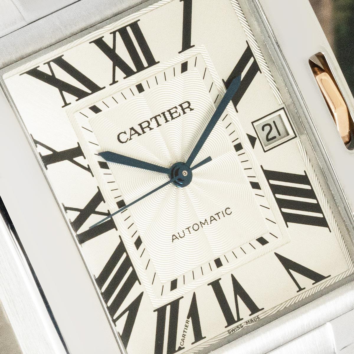 Cartier Tank Anglaise XL W5310006 In Excellent Condition For Sale In London, GB