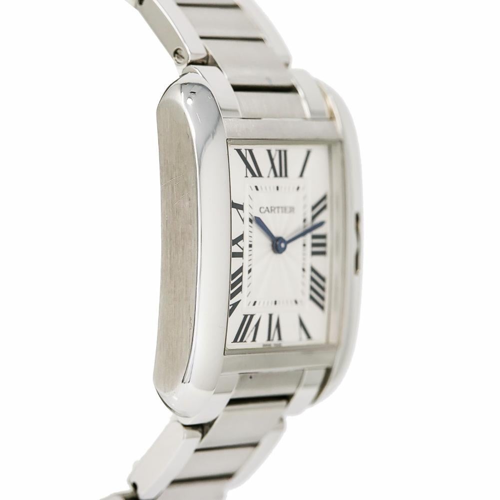 Cartier Tank Anglaise4554, Dial Certified Authentic For Sale 1