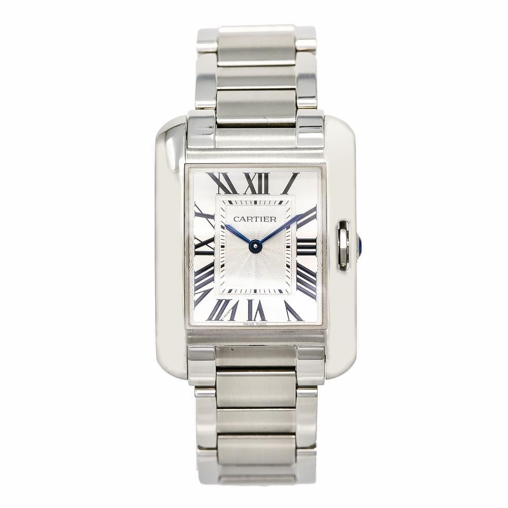 Cartier Tank Anglaise4554, Dial Certified Authentic For Sale