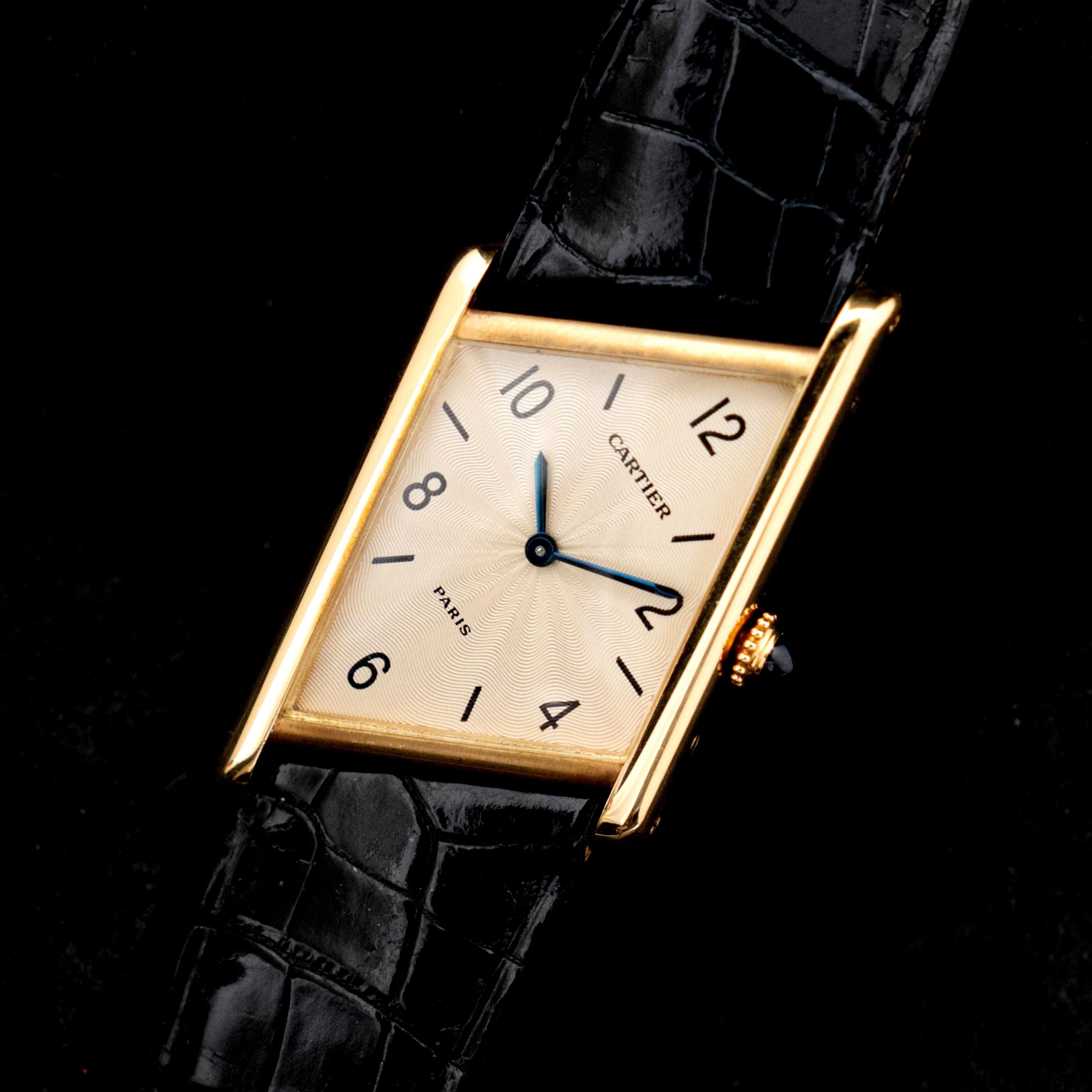 Brand: Cartier
Model: Asymétrique
Year: 1996
Serial number: A11xxxx
Limited: 0xx / 300
Reference: C03884

In 1996, Cartier released a limited edition based on the original “Parallelogram” from 1936. Always staying true to its core values, Cartier
