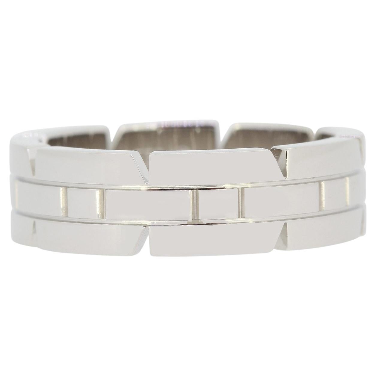 Cartier Tank Band Ring Size N (54)