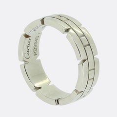Cartier Tank Band Ring Size P 1/2 (57)