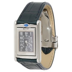 Cartier Tank Basculante 2386 Women's Watch in Stainless Steel