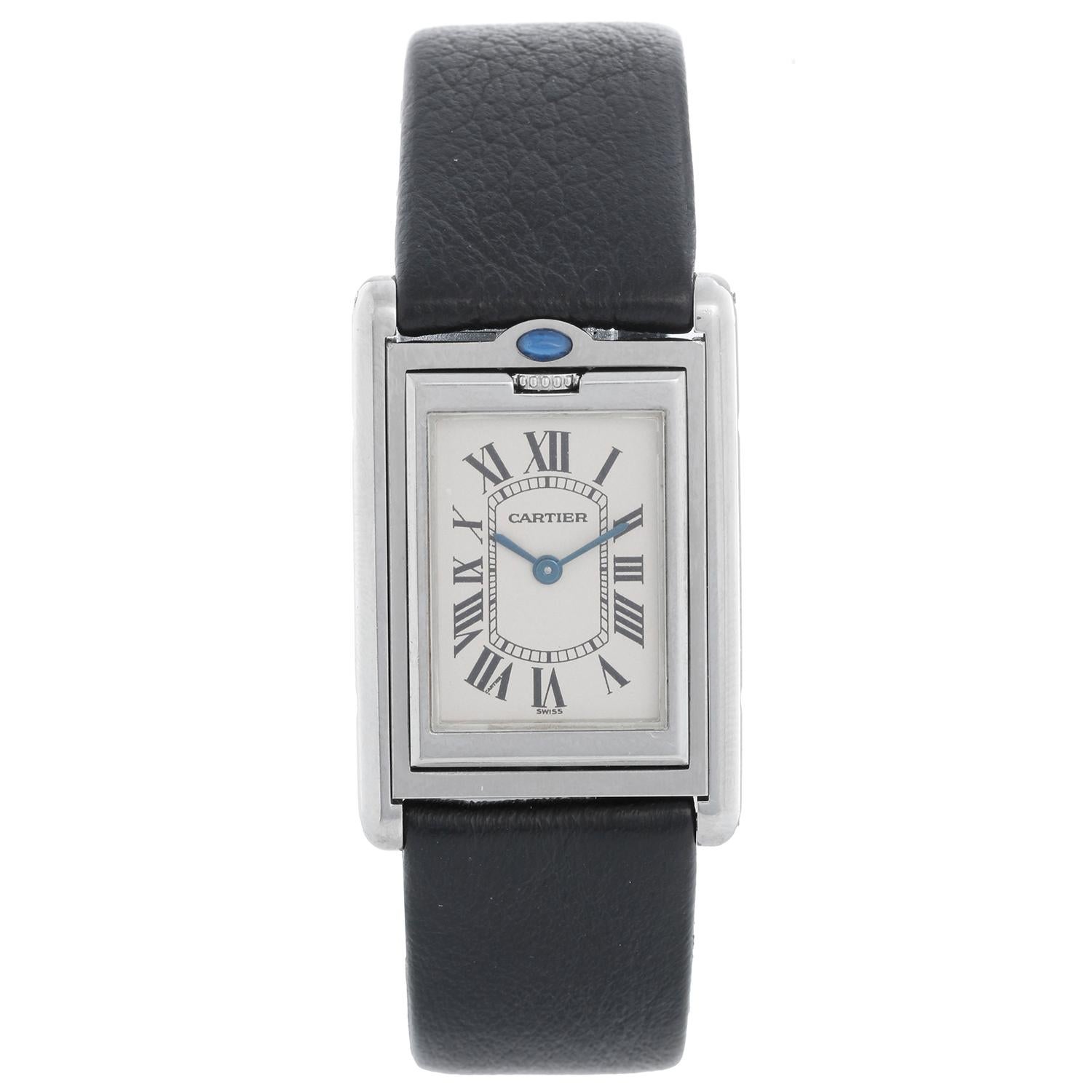 cartier flip watch