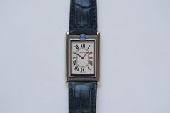 Cartier Tank Basculante LM 2390 Stainless Steel Mechanical Unworn Full Set