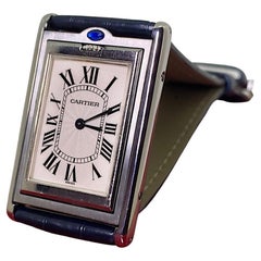Cartier Tank Basculante Ref 2390 Mécanique 'Manual' Rectangle Watch, Full Set