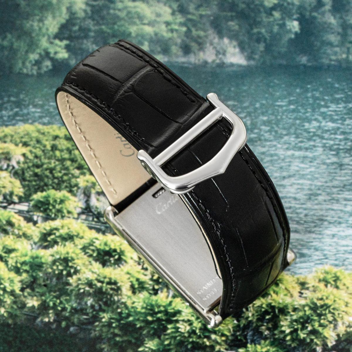 Cartier Tank Basculante XL 26mm 2522 in vendita 6